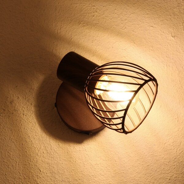 Globo 54817-1 - Luce Spot da parete ISABELLE 1xE14/40W/230V