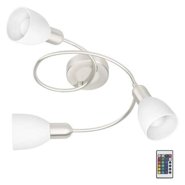 Eglo 75388 - LED RGBW Lampadario a plafone dimmerabile GRIMSEY-C 3xE14/4W/230V + +TC