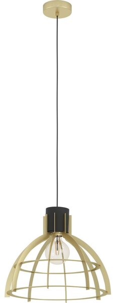 Eglo 43767 - Lampadario a sospensione con filo STILLINGTON 1xE27/40W/230V oro