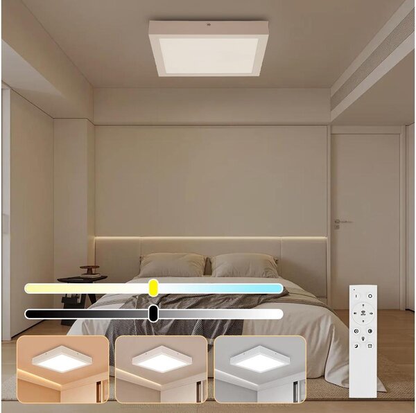 Brilagi-LED Lampada da bagno dimmerabile FRAME SMART LED/24W/230V IP44 bianca+RC