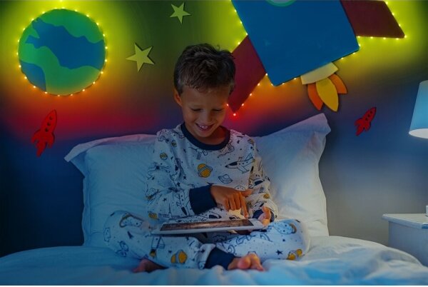 Twinkly TWD200STP-TEU - Striscia LED RGB dimmerabile per esterni 200xLED 10m IP44 WiFi