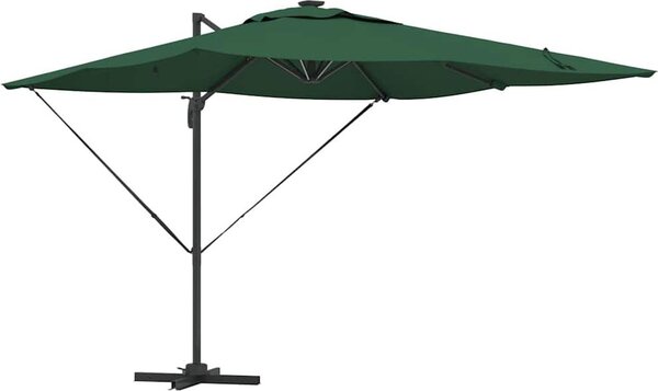 Ombrellone Verde 286 x 284 x 270 cm Alluminio e Poliestere