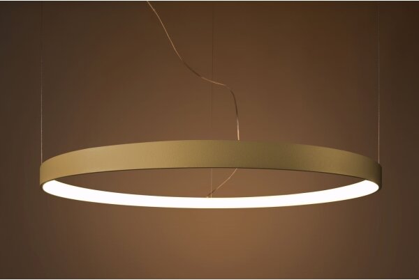Thoro TH.174 - Lampadario LED a sospensione con filo RIO LED/50W/230V CRI90 3000K diametro 78 cm oro