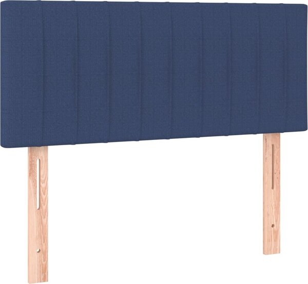 Testiera Blu 80x5x78/88 cm in Tessuto