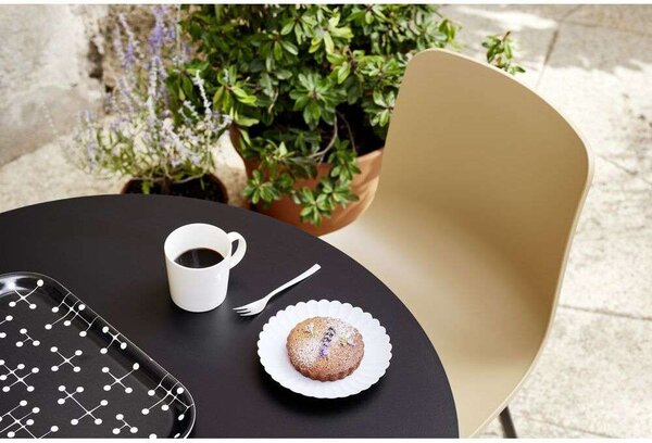 Vitra - Classic Vassoio Grande Dot Pattern Reverse Scuro Vitra