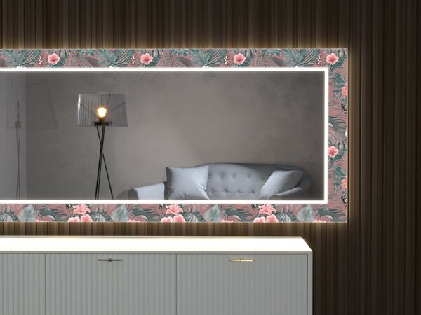 Specchio LED con decorazione D26