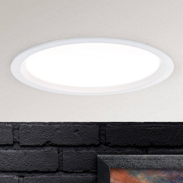 ORION Luce LED da incasso Spock Ø 17 cm bianco