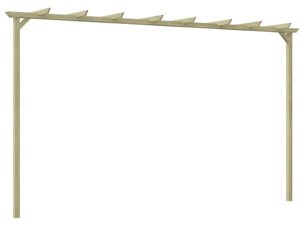 Pergola da Giardino Legno di Pino Impregnato 360x200x60 cm