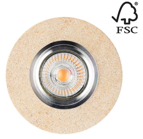 Spot-Light 2511139 - Plafoniera LED a sospensione VITAR 1xGU10/5W/230V pietra