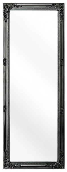 Specchio da Parete Nero Rettangolare Moderno Elegante Soggiorno Camera da Letto Corridoio Finitura Opaca Beliani