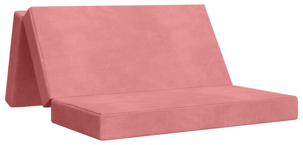 Divano Letto Pieghevole 120 x 67 x 45 cm Rosa