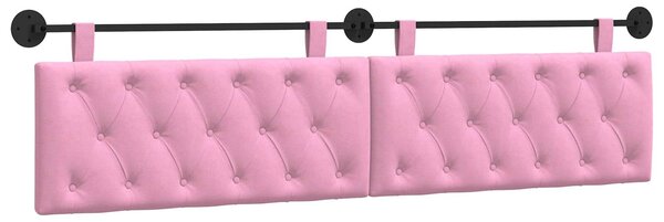 Testiera sospesa Rosa Tessuto