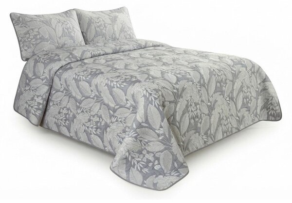 Copriletto grigio 220x240 cm Biana – My House