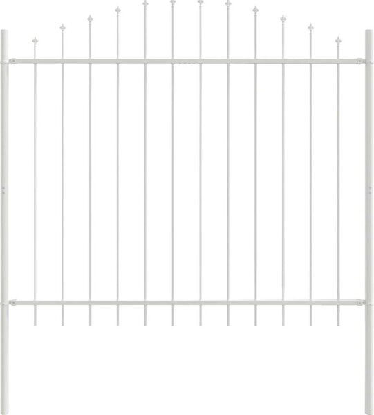 Recinzione per Giardino Woerden Bianco 170 x 165 cm