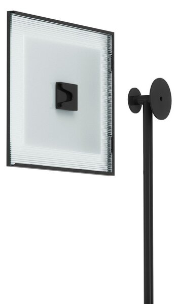 Cornice nera lucida in metallo/in vetro da appendere 57x99 cm Flute – Umbra