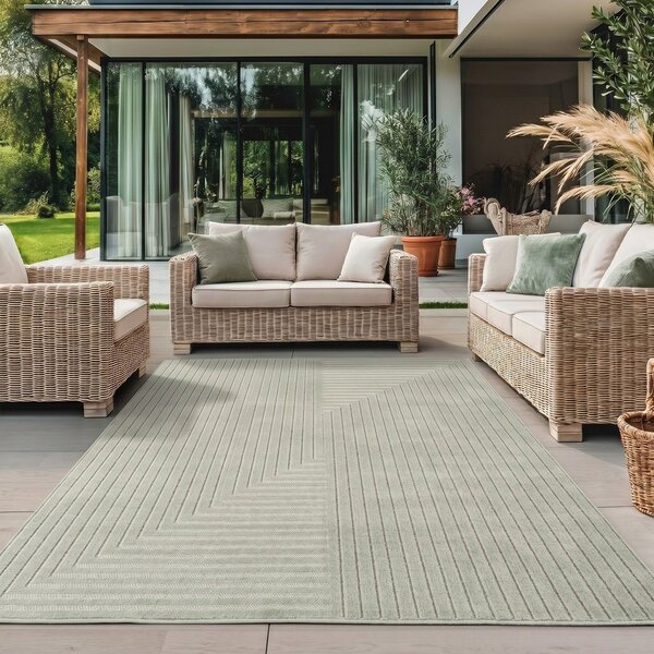 Tappeto da interno/esterno verde 200x290 cm Nova 1202 – Ayyildiz Carpets