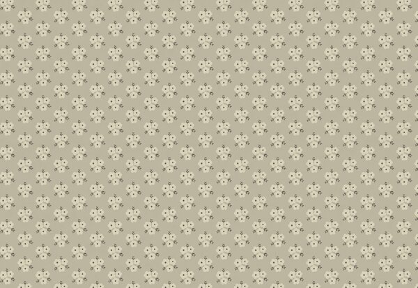 Carta da parati Motivo floreale su sfondo beige, Carta da parati Floreale, Carta da parati popolare, t01079 - Tapeko.it