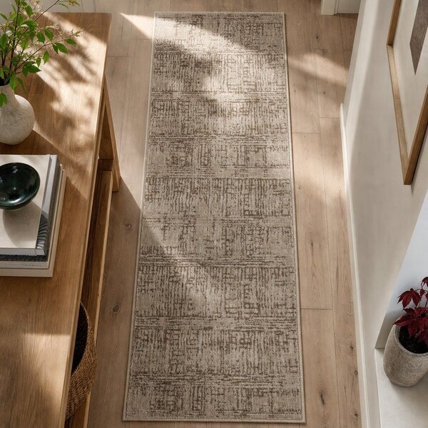 Passatoia marrone/beige 80x200 cm Terrain – Hanse Home