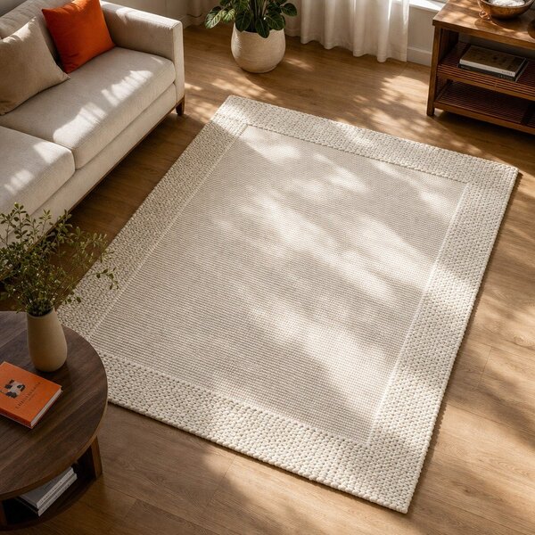 Tappeto in lana beige 160x230 cm Rue - Flair Rugs