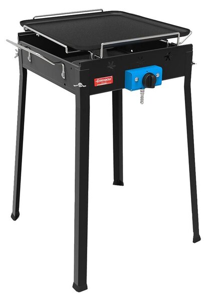 Barbecue A Gas Mono Piastra Cm. 50 X 49 X 70 (L X P X H)