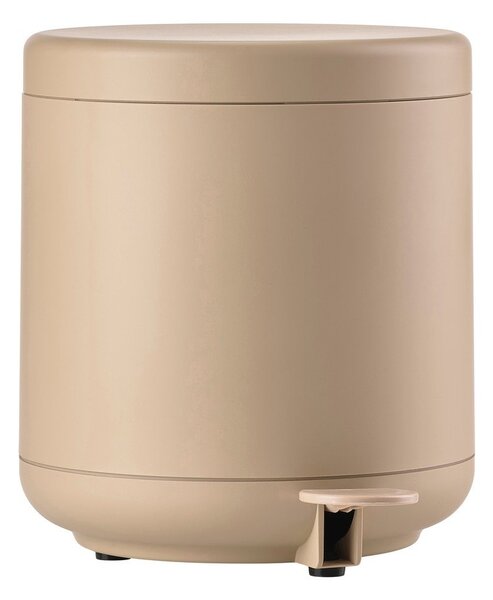 Cestino per la spazzatura beige con pedale 4 l Ume – Zone