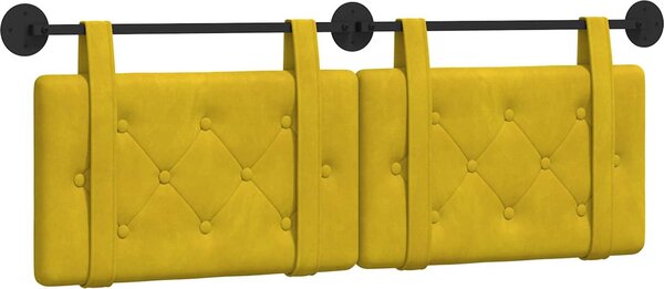 Testiera sospesa Giallo Velluto
