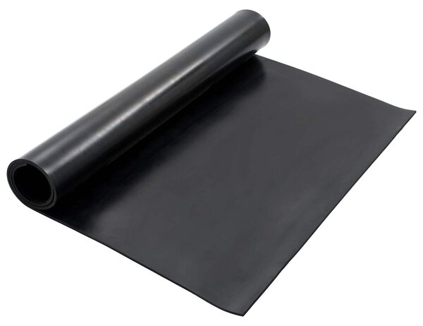 Tappeto per pavimento Nero 1,2 x 2 m Gomma