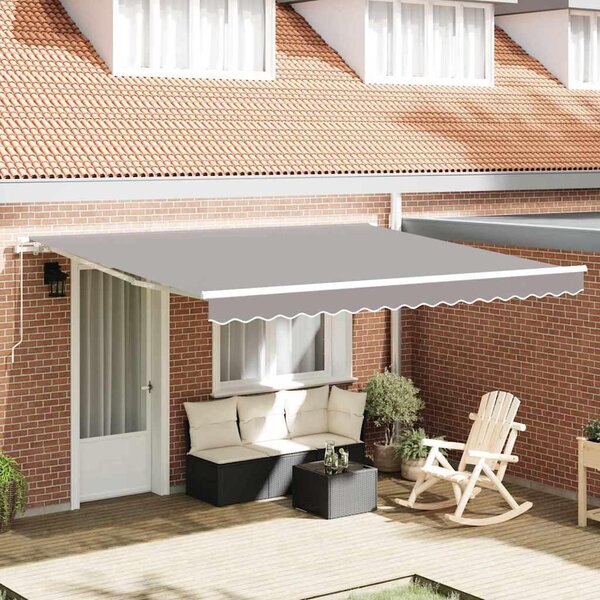 Tenda da Sole Grigio chiaro 400 x 350 x 165 cm