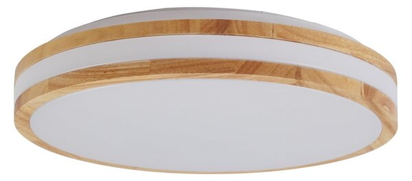 Plafoniera Lindby, Emiva, Legno, Soggiorno, Legno, Moderno