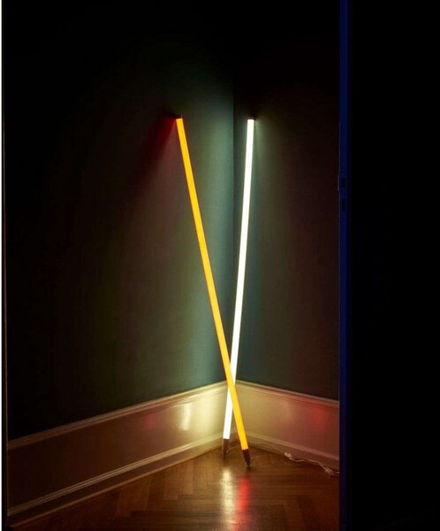 Lampade da tavolo HAY, Neon Tube, Giallo, Soggiorno, Plastica, Moderno
