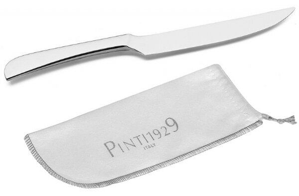 <p>Raffinato e prestigioso coltellone per arrosto in acciaio forgiato e rifinito a mano e singolarmente confezionato in una elegante custodia.</p>