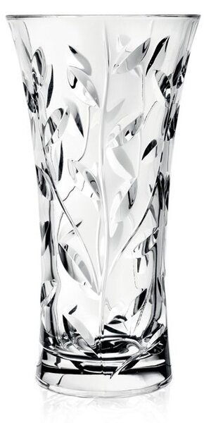 Vaso porta fiori medio in cristallo con un design classico di ispirazione naturals, spendido elemento di arredo per la tua tavola adatto in ogni occasione