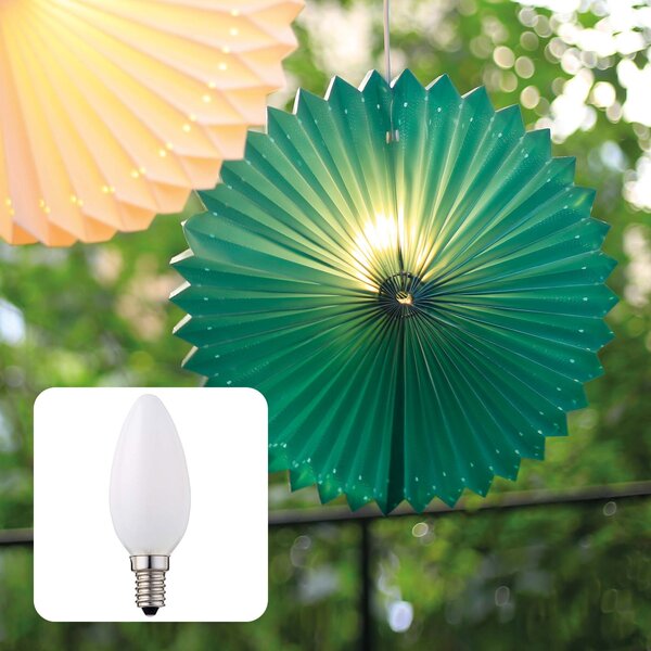 Lanterna Sunny 60 cm, 6 ore, timer FB - Illuminazione per feste 523621