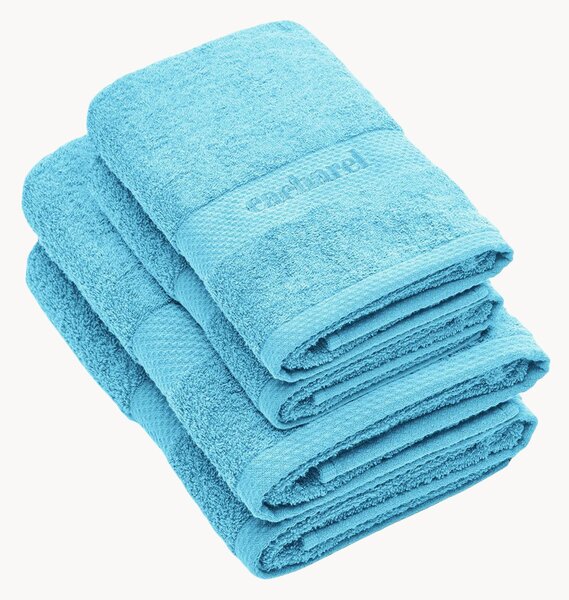 Set di 4 asciugamani in cotone Simply Bath