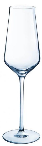 Raffinato calice per la degustazione di grandi champagne e spumanti in vetro cristallino Krysta capace di animare i sensi durante la degustazione e di offrire un'esperienza unica e sublime