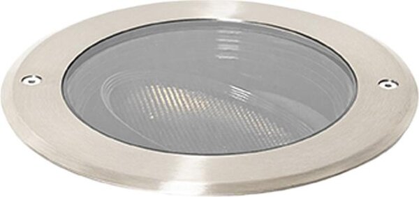 Faretto da esterno in acciaio AR111 orientabile IP65 Delux Honey
