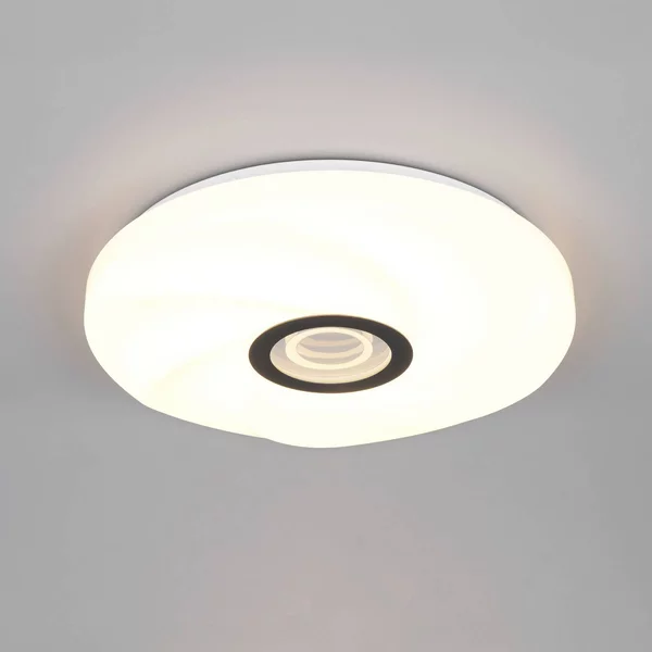 Reality Leuchten Lampadario a sospensione Sano, dimmerabile, Bianco / Opale, Soggiorno / Sala da pranzo, Plastica, Moderno, Plafoniera