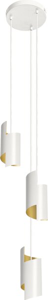 LEDVANCE SMART+ WiFi DECOR apparecchio a sospensione, bianco, 24,5W, 2100lm, luce bianca regolabile, dimmerabile, 3000-6500K, distribuzione della luce verso l'alto e verso il basso, controllabile tramite app, compatibile con Amazon e Google