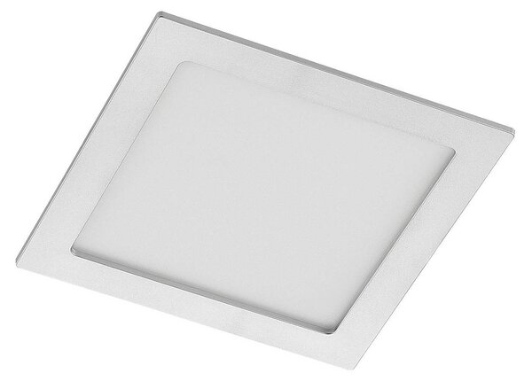 Prios LED lampada da incasso Helina, argento, 22 cm, 24 W, dimmerabile
