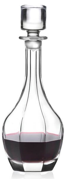 Bottiglia vino con una rivisitazione moderna dei decori classici. Per chi ama valorizzare i momenti conviviali con gusto. Compreso di tappo
