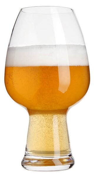 Large glass recommended for tasting beers rich in malted wheat with aromas of citrus and fresh fruit and light hints of freshly toasted cereals. Ideal for Dunkel, Weizen Doppelbock, Berliner Weisse, Gose, Lambic, Belgian Witbier