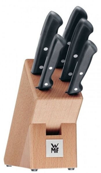 <p> Fantastic Set 5 knives of the <strong> Classic Line </strong> of <strong> WMF </strong> the knives are made of steel for blades, to ensure long life and efficiency, the block made of beech wood gives the set an elegant look. </p>