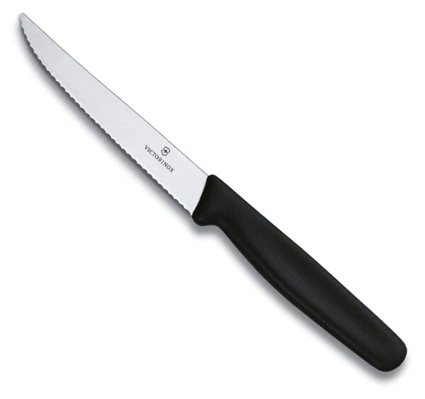 <p>Lama con sega precisa e tagliente, comodo manico ergonomico, il coltello ideale per tagliare carni, pane, salumi e tanto altro.</p>