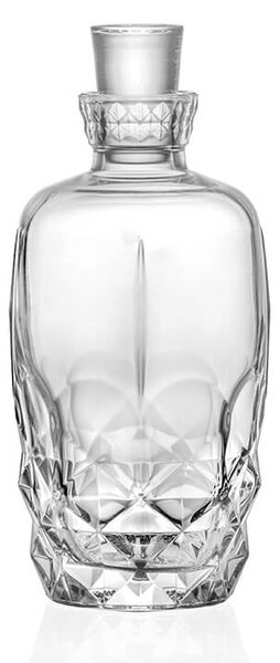 <p>Bottiglia Con Tappo della linea <strong>Alkemist</strong> di RCR, realizzata in vetro cristallino LuXion, perfetta per i distillati.</p>