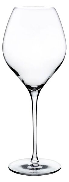 <p> The pleasure of wine begins with a glass. Tall and slender, this Set of 2 for white wine glasses is made of lead-free clear crystal and features a dimpled bottom and a thin stem. A true masterpiece. </p>