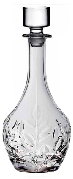 <p>RCR Luxion crystal bottle, 90 cl, Classic design bottle with floral-inspired decorations, A splendid crystal bottle for your table for any occasion.</p>