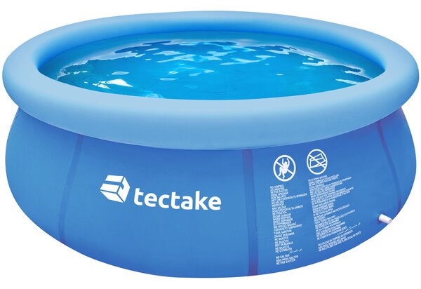 Tectake 402897 piscina tonda ø 240 x 63 cm - blu
