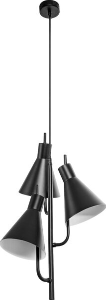 LEDVANCE DECOR Tokio lampada a sospensione, nera, 14W, 1260lm, modulo LED con colore della luce bianco caldo (3000K), stile giapponese, lunga durata di 30.000 ore, classe di protezione IP20