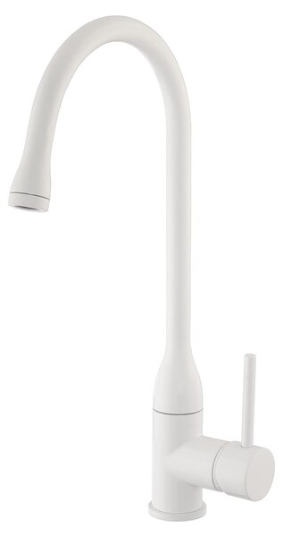 Miscelatore per lavello Arum, bianco opaco