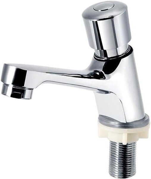 Miscelatore per lavabo con spegnimento automatico e tecnologia di risparmio idrico